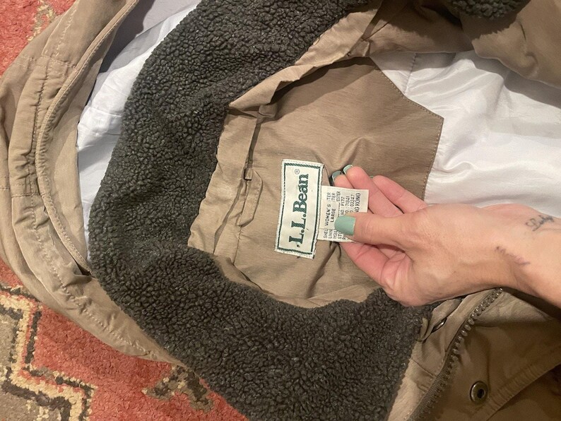 Abrigo de plumón Primaloft de invierno Ranch de LL Bean X Free People, chaqueta acogedora del suroeste, talla XL imagen 16