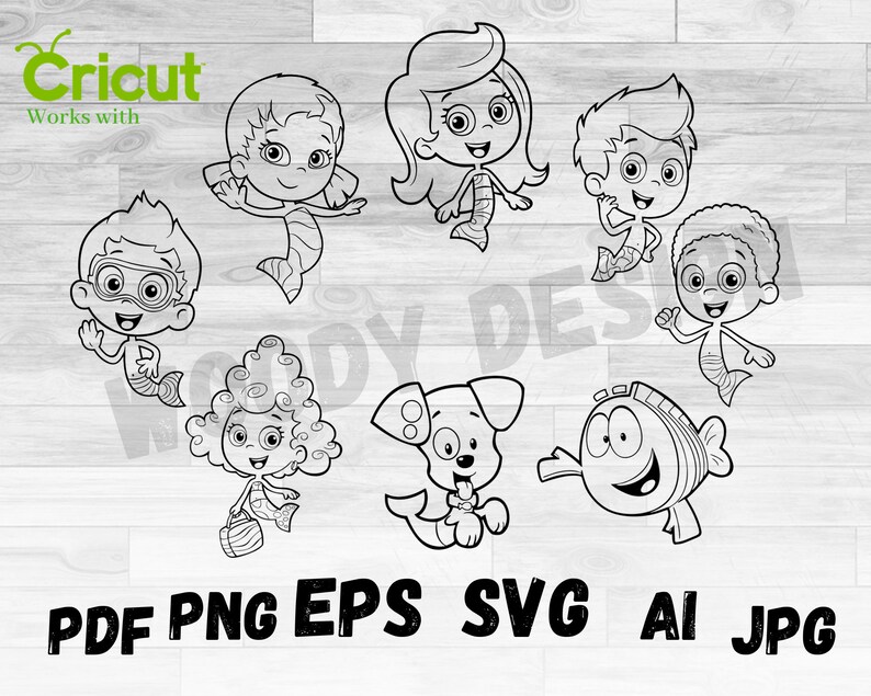Free Free Bubble Guppies Birthday Svg Free 395 SVG PNG EPS DXF File
