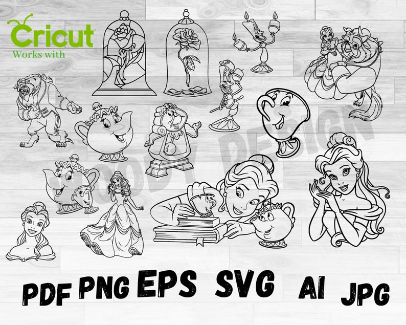 Free Free 64 Princess Outline Svg SVG PNG EPS DXF File