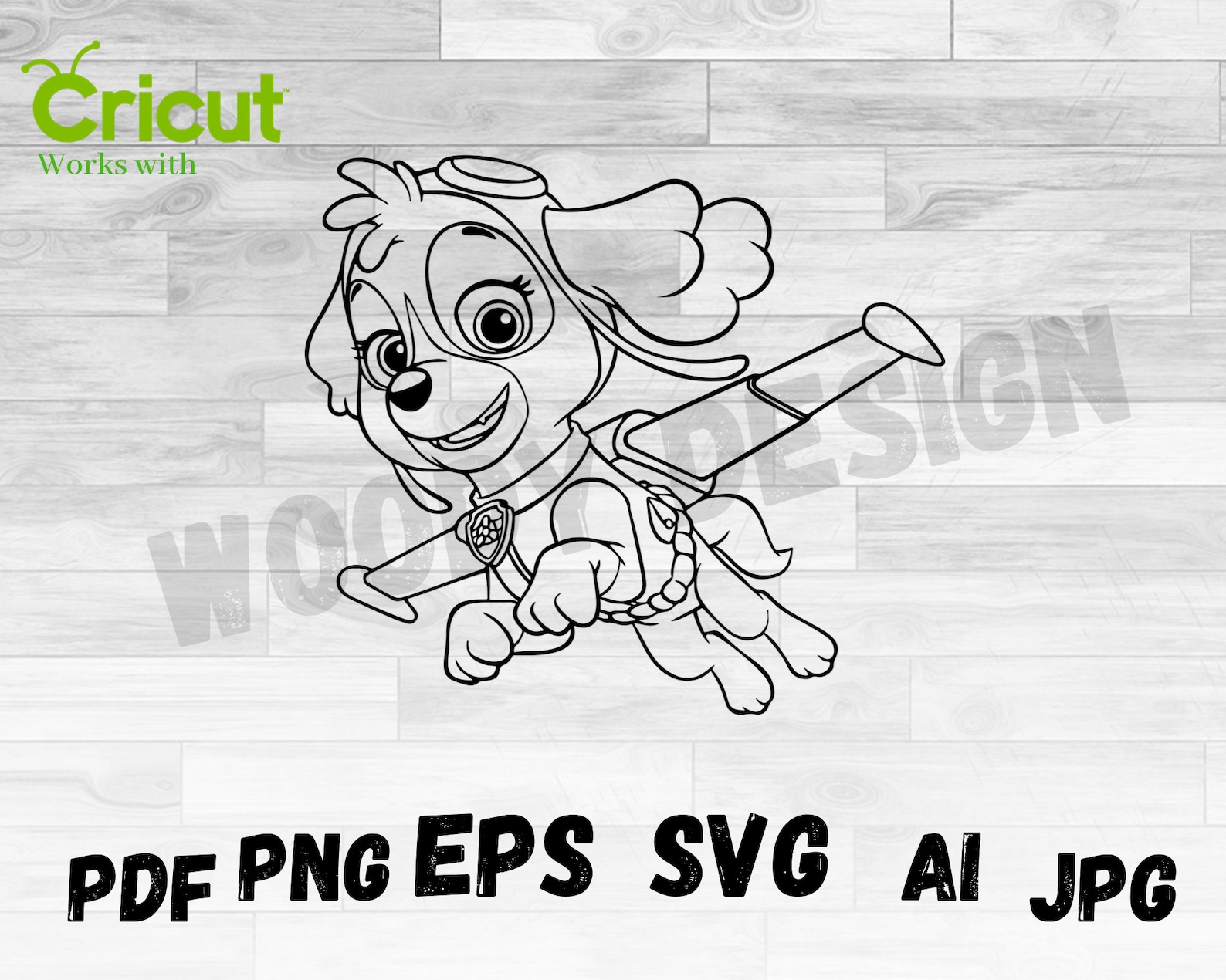 Paw patrol outline svg rewatricks