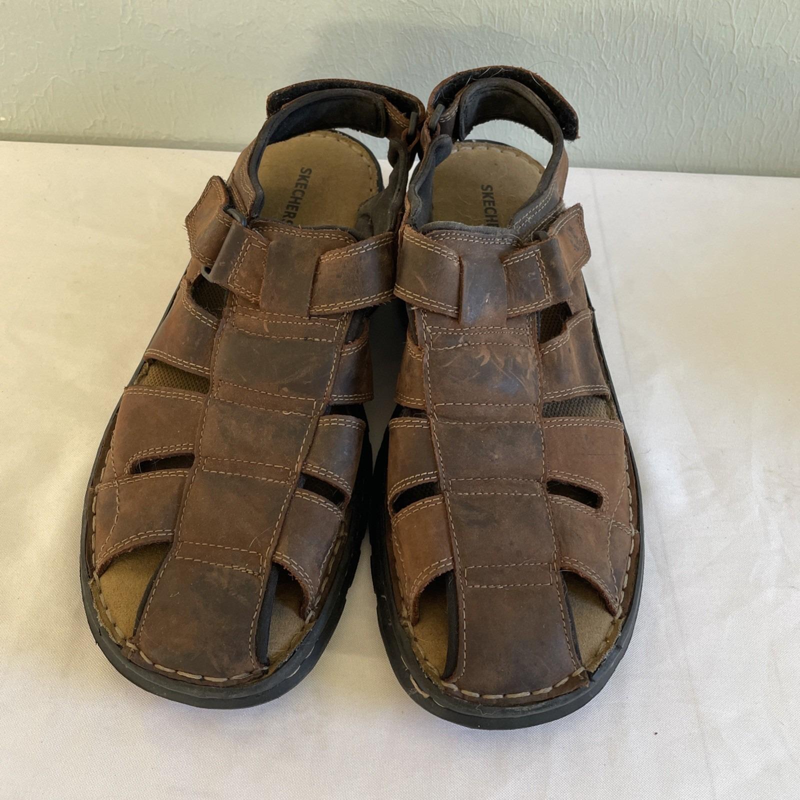 Vintage 90s Y2K Platform Chunky Fishermen Sandals Mens Sz 11 Brown Faux Leather Y2k 90s Fisherman Sandal - Etsy main image 2