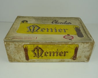 Chocolat Menier Box Etsy