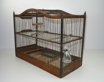 Articles Similaires à Ancienne Cage à Oiseaux Sur Etsy