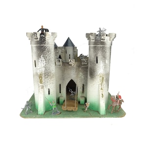 Estilo Castillo Fort Depreux / Juguete antiguo / Soldado de mediana edad / Figuras / Starlux / Diorama para modelista