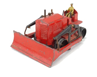 Dinky SuperToys Meccano LTD Blaw Knox Bulldozer / Original no Atlas / collectible old toy / racing cars / construction machine