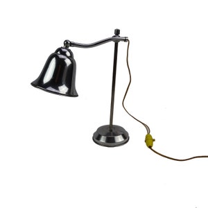 Desk tulip lamp / vintage lighting/ Industrial decoration/ retro lighting / loft decor / accent lamp / metal lantern