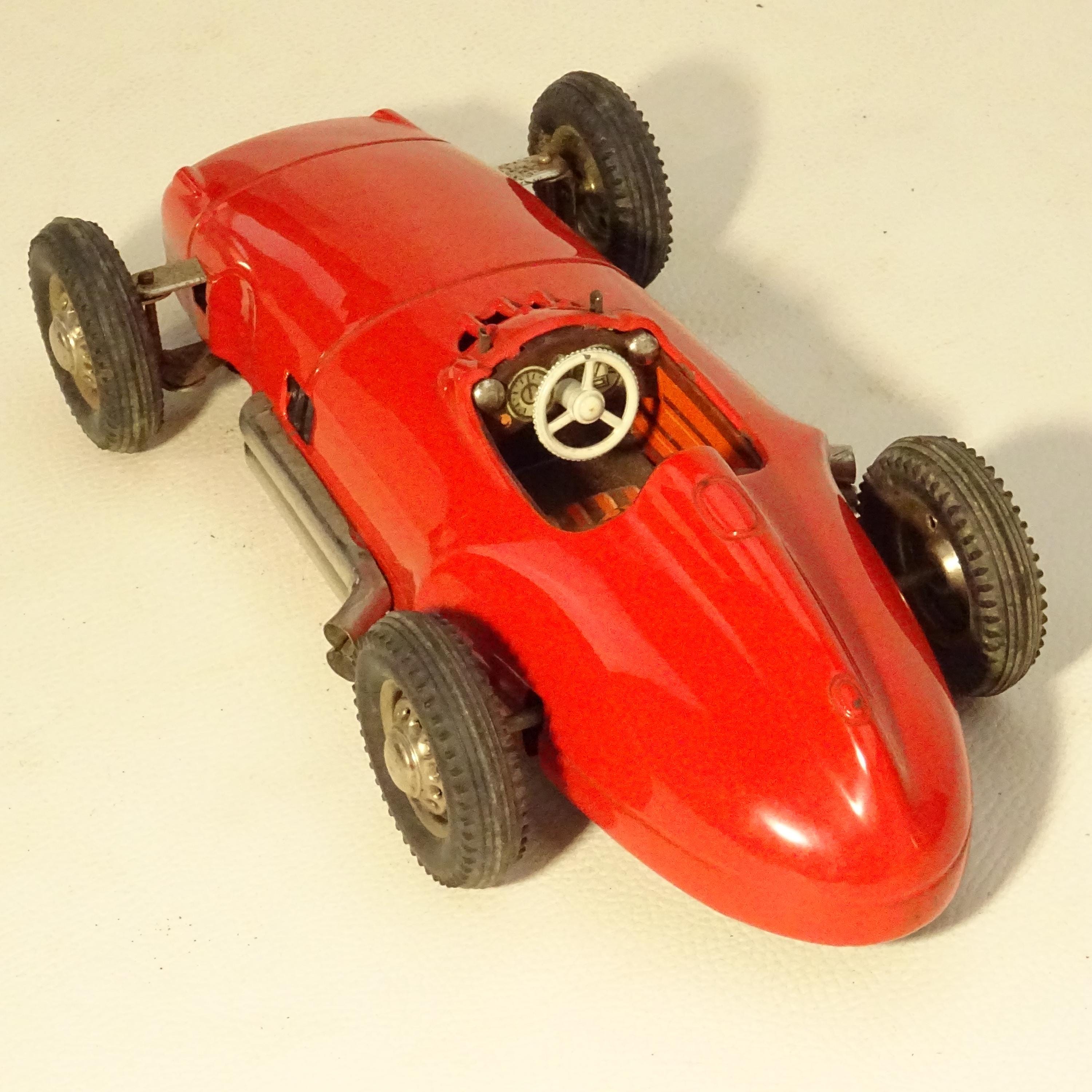 Jouet Mercedes En Tôle à Friction – Années 1960, Chine, Fonctionne, Bruitage