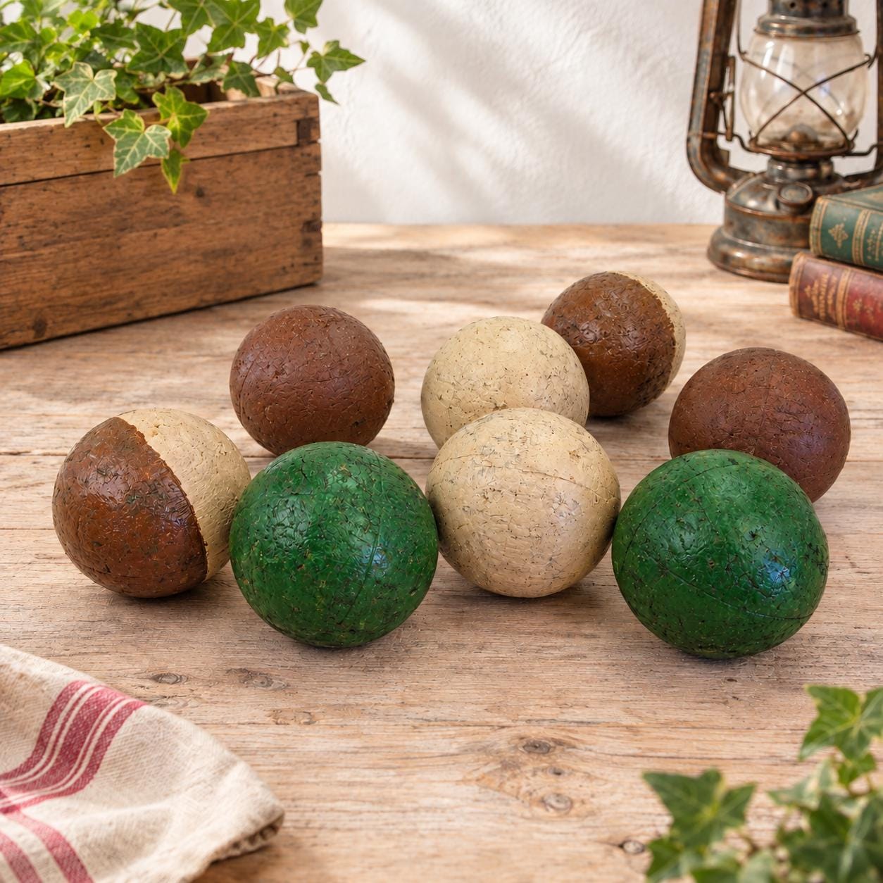 Antique Petanque Balls - Etsy
