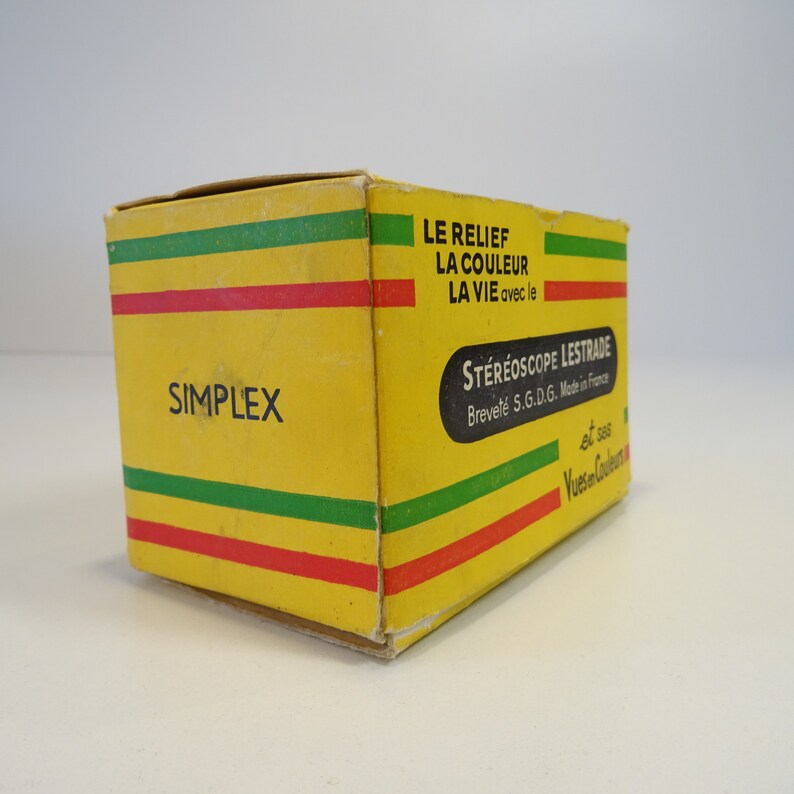 Stereoscope Lestrade Simplex Photography ViewerHoliday ViewsChild ToyPhoto CollectionVintage Vision 3D Images