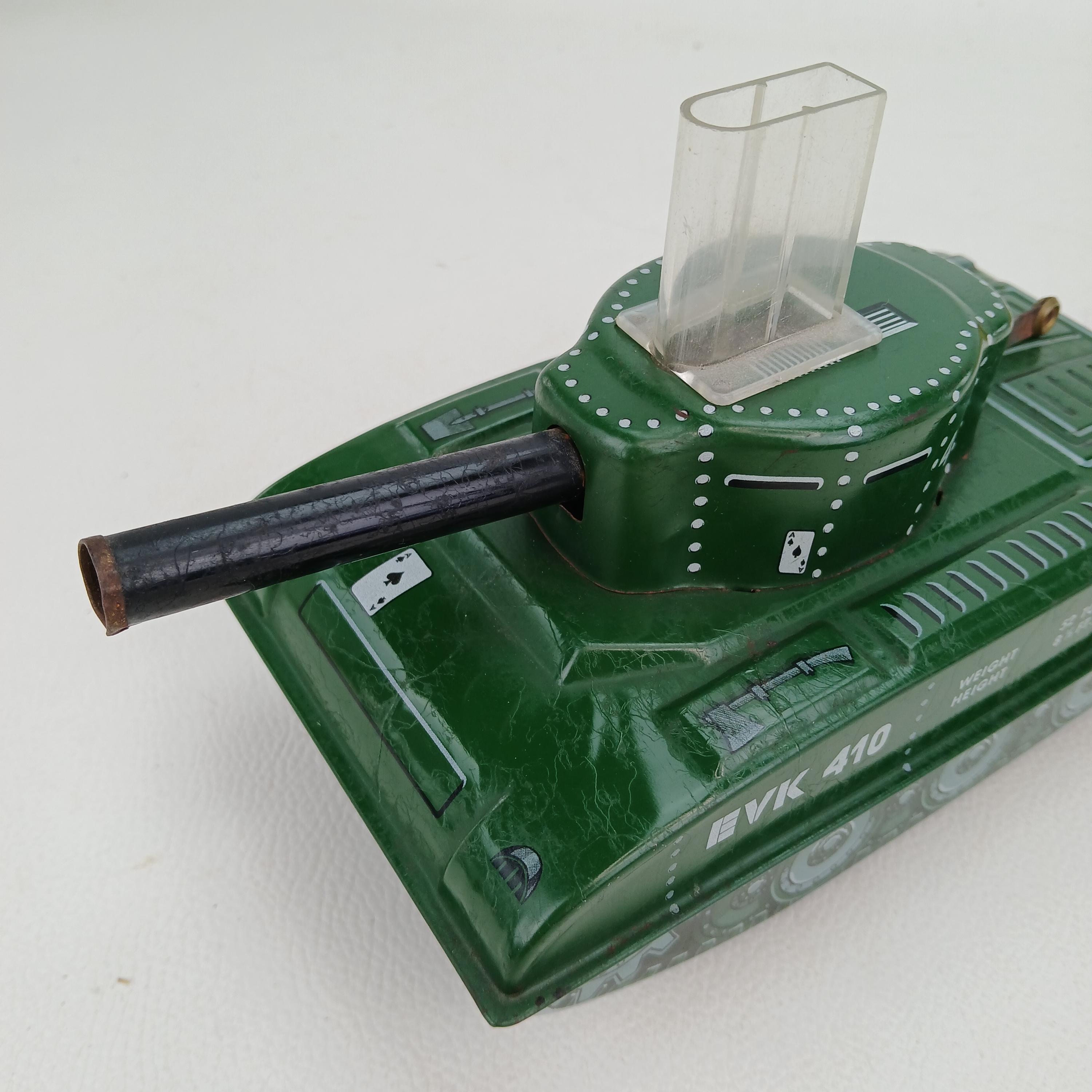 Char tank FJ France-Jouet en boite d'origine jouet ancien en