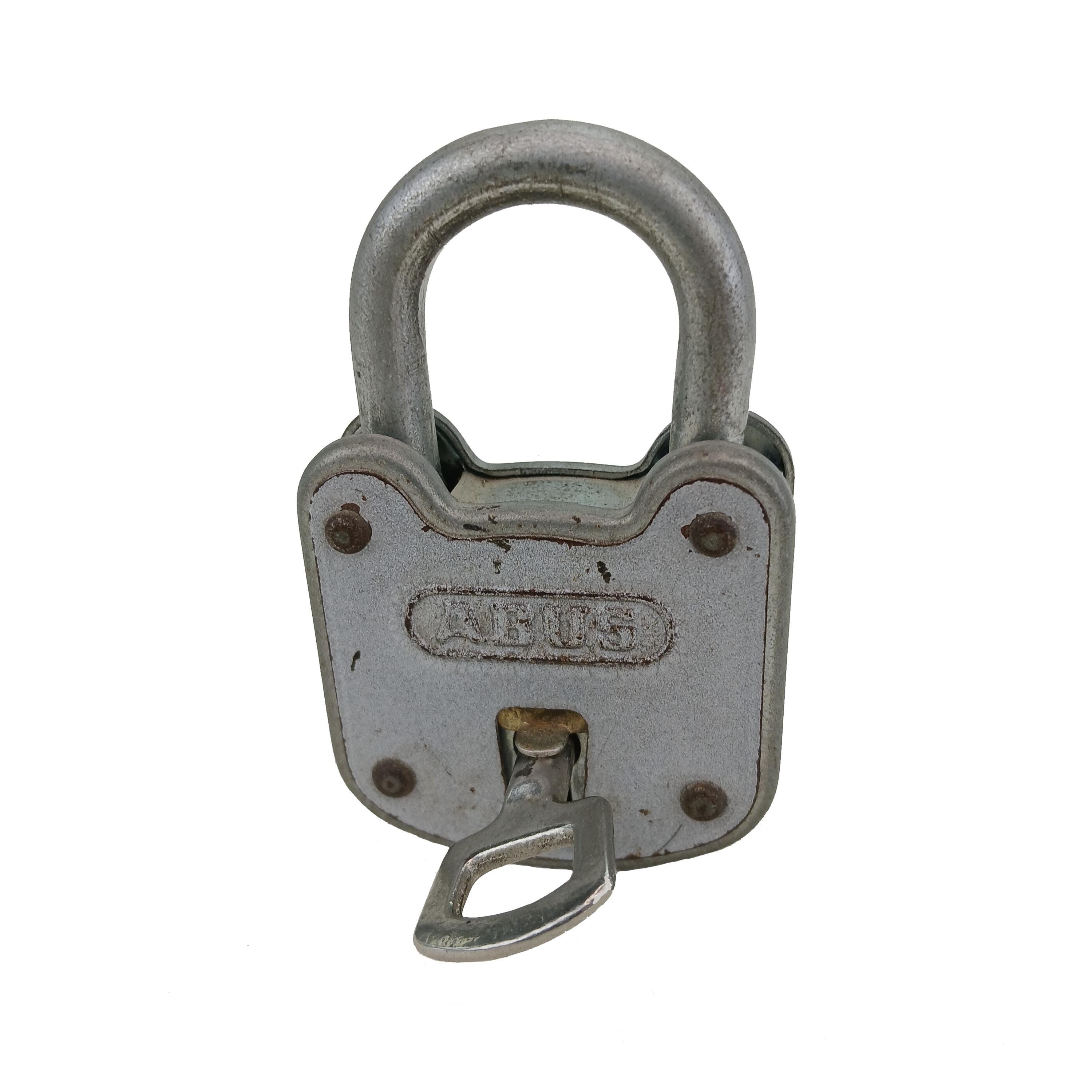 古いABUSドイツ製金属製南京錠 / 鍵と錠前のコレクション