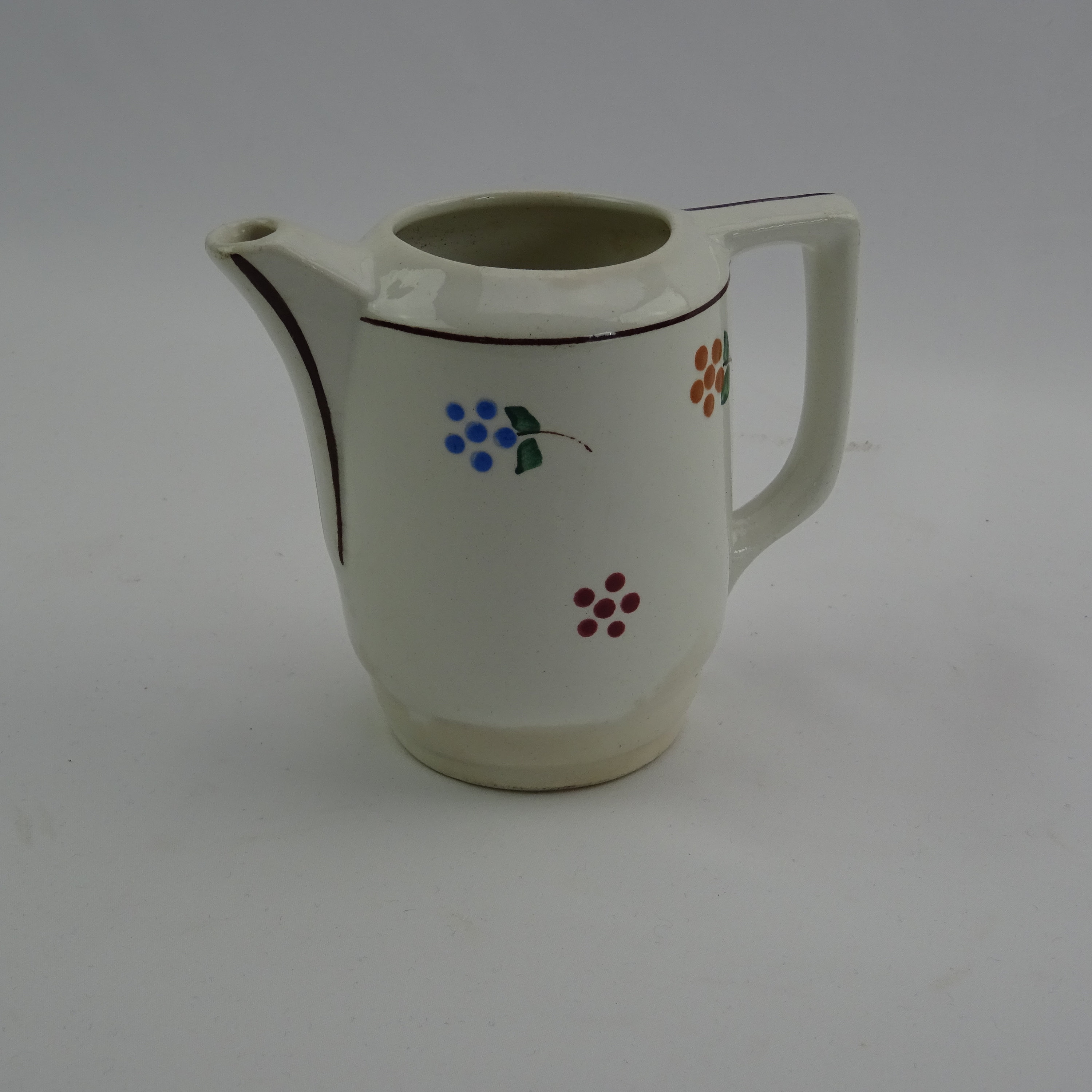 Pot à Lait en Céramique/Saint Amand Nord de La France Collection Faiencerie Ancienne Broc ou Cruche 