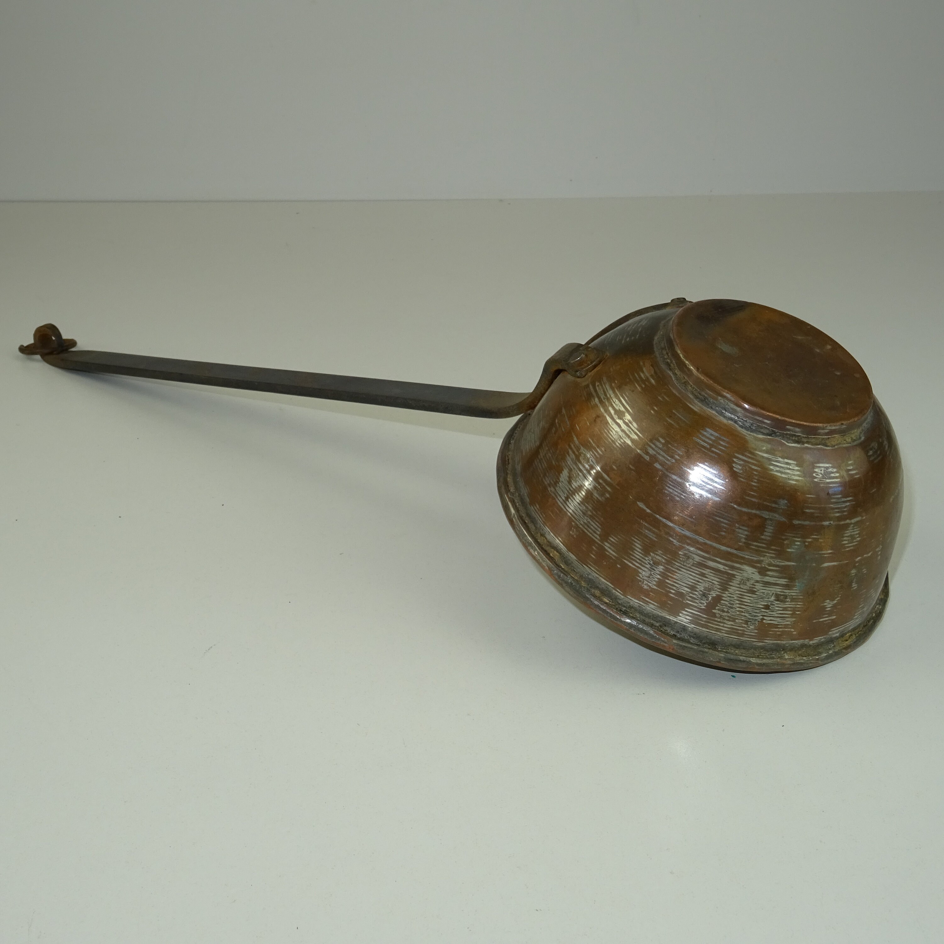 Vieille Louche en Cuivre/Art Populaire et Vintage Décoration de Cuisine Shabby Chic Déco Campagnarde