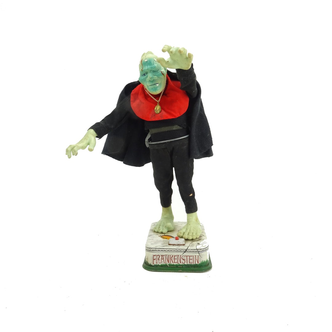60s ROSKO フランケンシュタイン MONSTER ビンテージ アメトイ Old Japanese Rosko Sheet Metal Toy / Frankenstein Monster