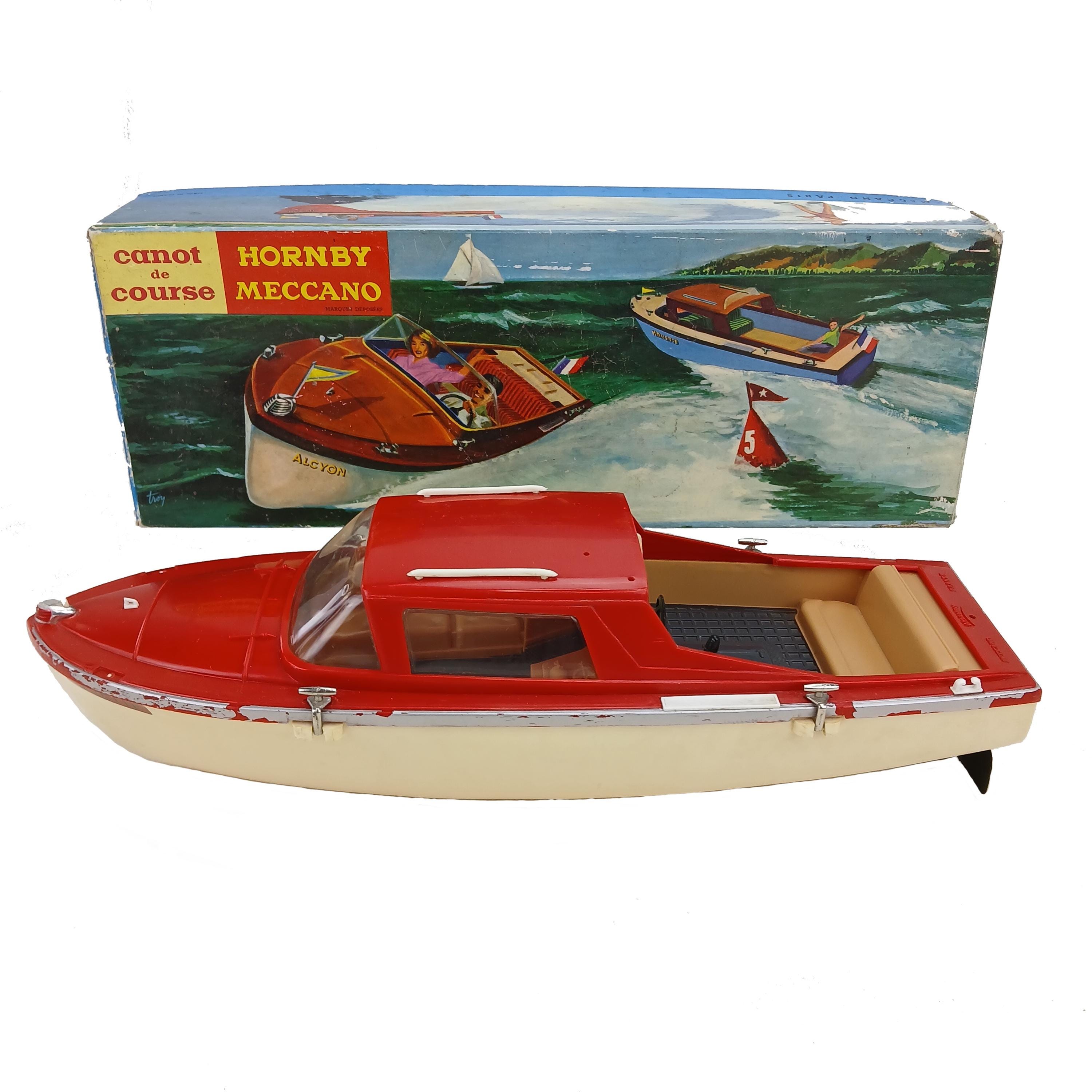 CANOT DE COURSE Hornby Meccano Paris 900 Alcyon avec boite d'origine EUR 180,00 - FR