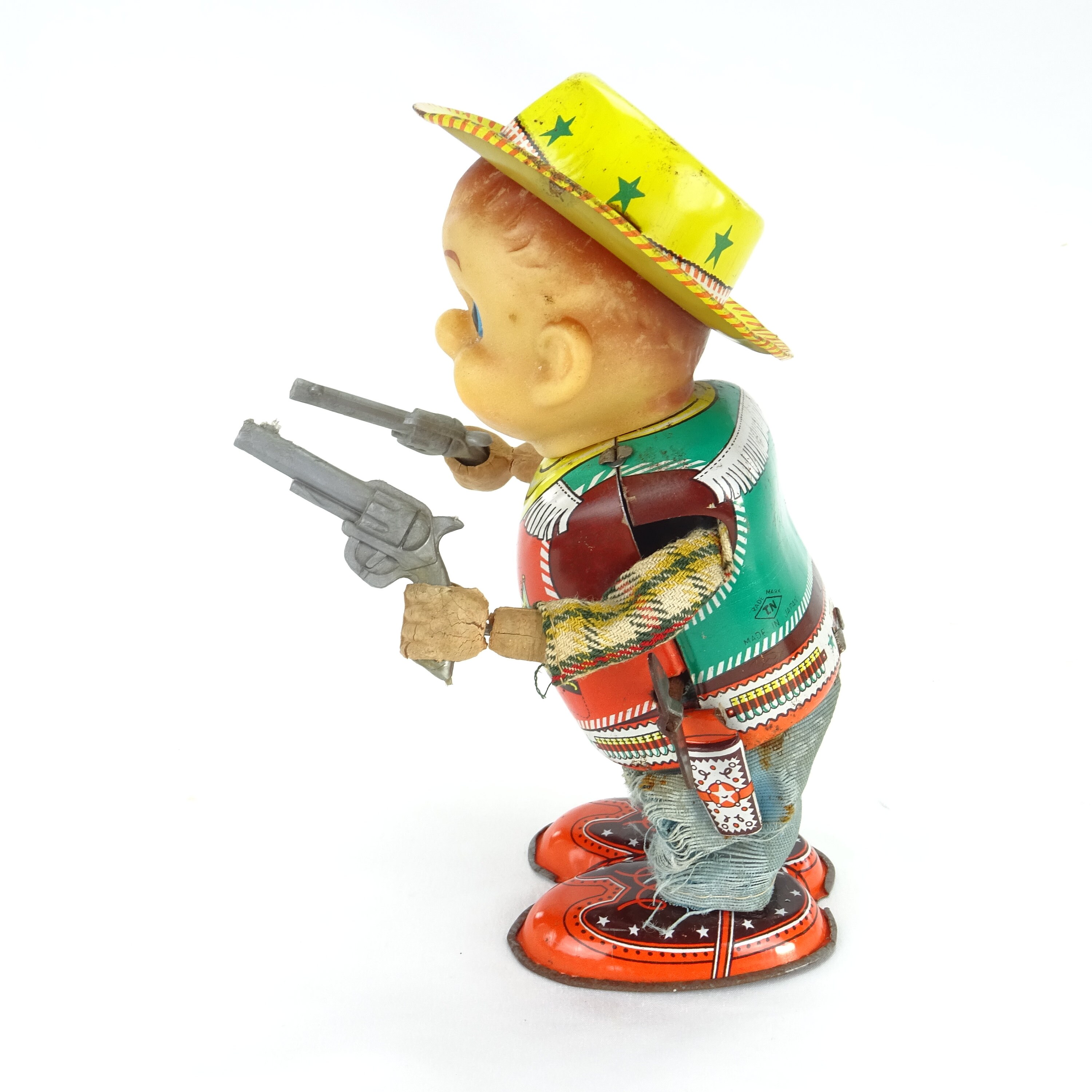 Automate Cowboy Toys NOMURA – Japon, 1950/70, état Nickel