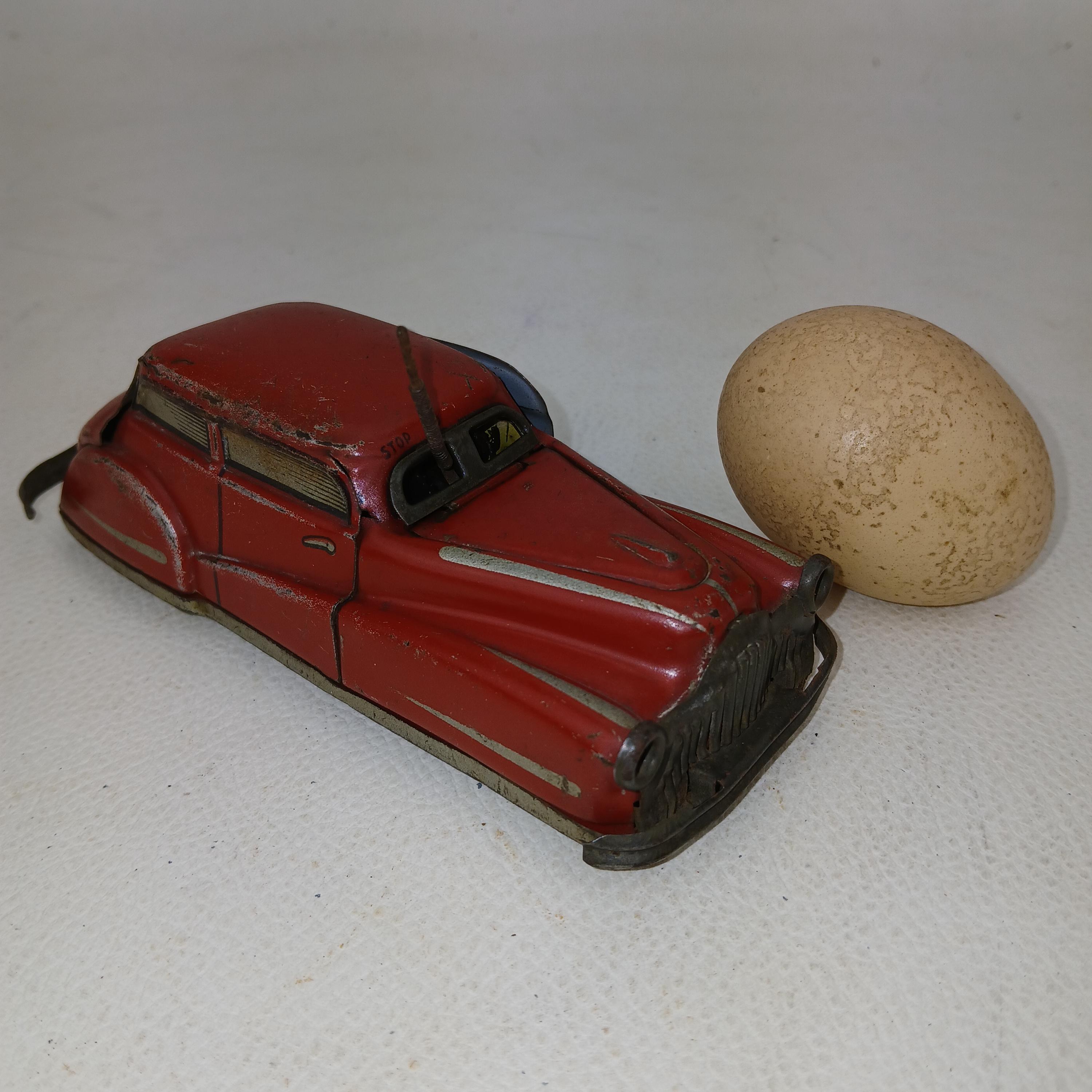 Voiture Mécanique Joustra Auto Miracle 1959 – Jouet Ancien En Tôle – France – Collection