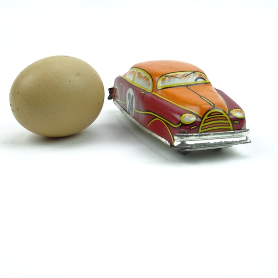 Ancienne Voiture Miniature En Tôle - Jouet Toy Car Vintage