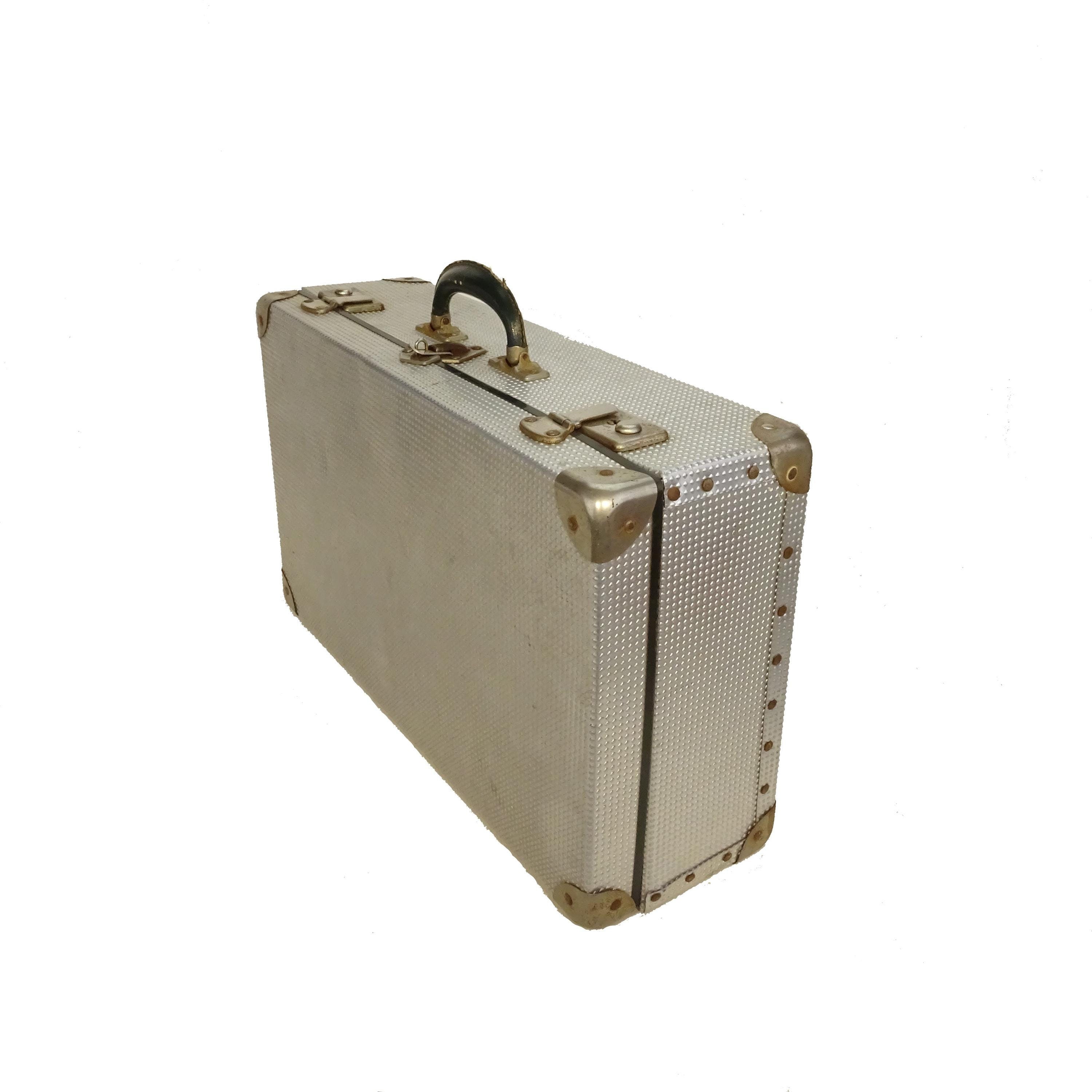 Ancienne grande malle américaine bombée | Kaufen auf
