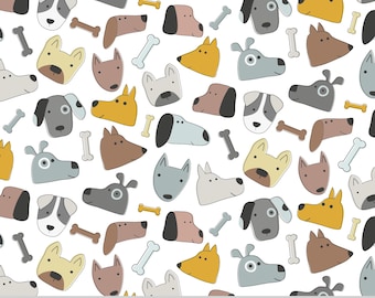 Hunde Musterdesign. Niedliche Welpen-Wiederholung Png-Design. Hundeköpfe Scrapbook Papier Jpg. Hunde-Liebhaber-Wiederholungs-Muster