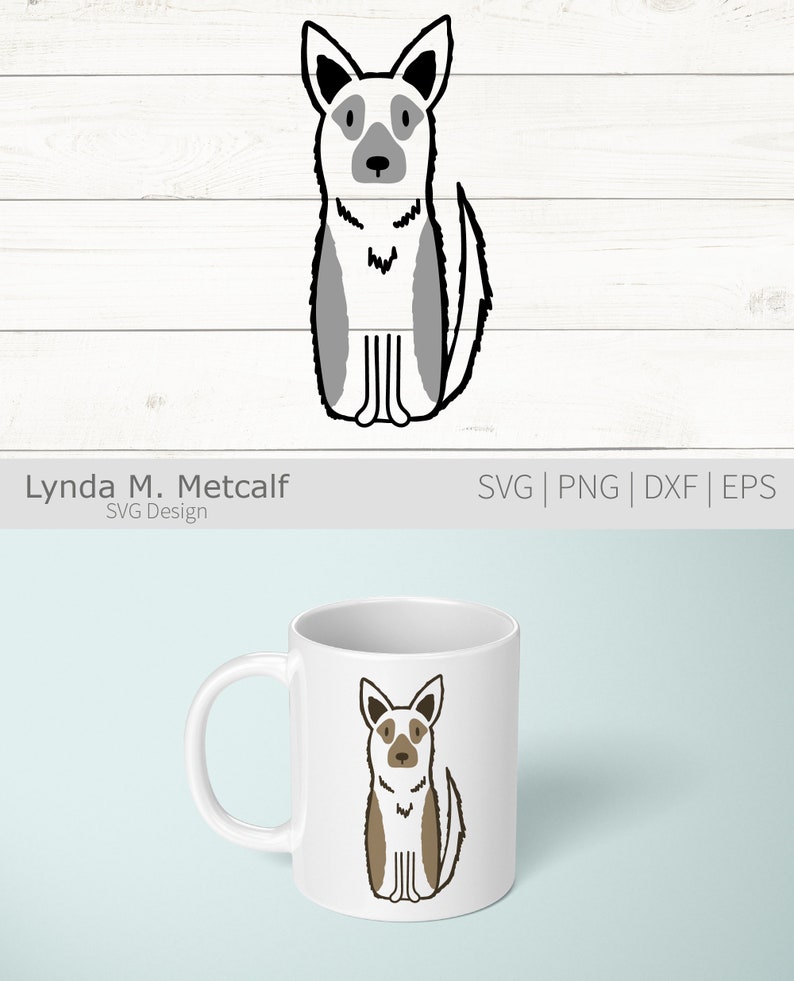 Puede incluir: Una ilustraci&oacute;n digital de un perro blanco y marr&oacute;n sentado con las orejas levantadas. El perro est&aacute; delineado en negro y tiene la nariz y los ojos marrones.