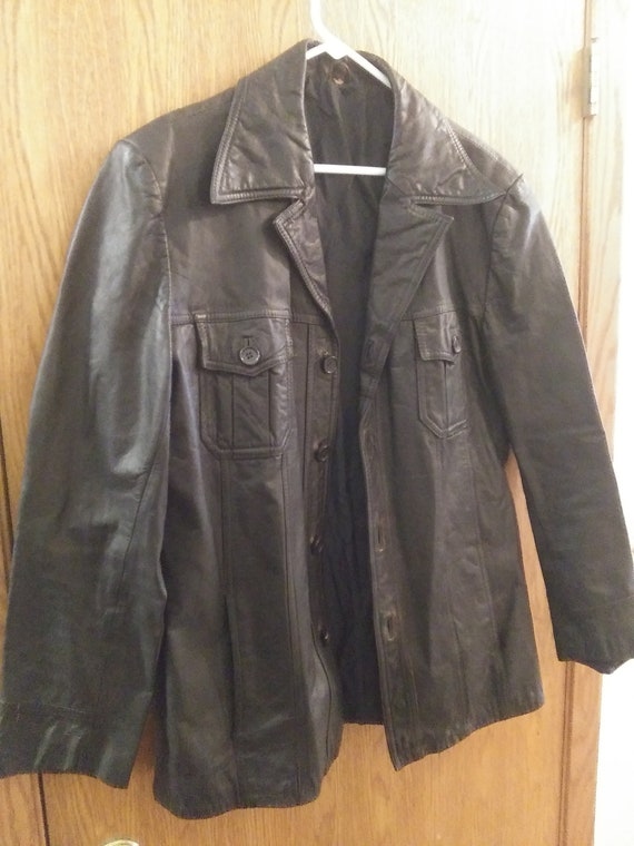Echt Leder Futter Men's Leather Jacket 54