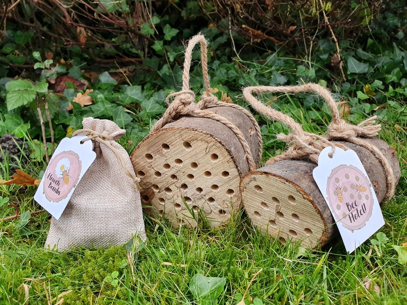 BEE HOTEL Small | Solitary Bees | Nest | Eco Friendly | Christmas ...