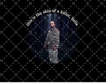 This Is The Skin Of A Killer png, Bella Shirt png,Edward Cullen Tee, Movie meme png