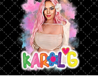 Karol G PNG, Karol G Halloween Sublimation, La Bichota png, Bichota Sublimation, Karol