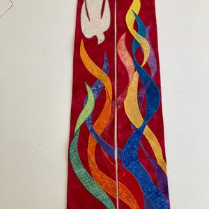 Schleifenfeuer II Geistliche Stola (versandfertig)
