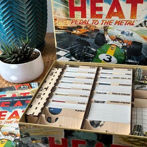 Game Organizer for Heat Pedal to the Metal & BOTH Expansions