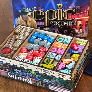 Game Box Insert for Tiny Epic Crimes
