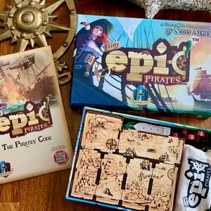 Game Box Insert for Tiny Epic Pirates