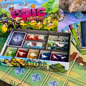 Game Box Insert for Tiny Epic Dinosaurs