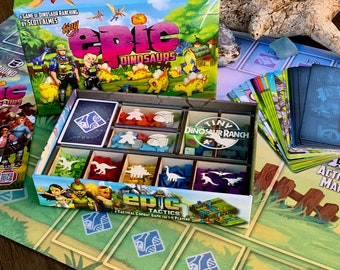 Game Box Insert for Tiny Epic Dinosaurs