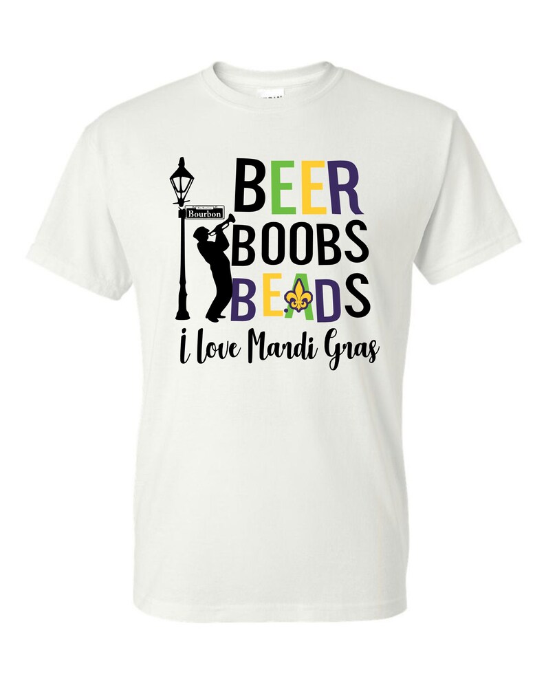 Beer Boobs Beads New Orleans Shirt Shrove Tuesday mens Mardi Gras Mardi Gras Tees Mardi Gras Raglan Fat Tuesday Mardi Gras Shirt