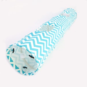 Cat or Rabbit tunnel tubes light blue