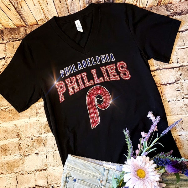 Rhinestone T Shirt - Etsy