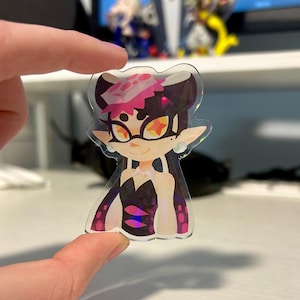 Callie Splatoon 3 Acrylic Pin