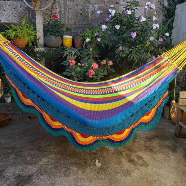 Multicolor Pretty Hammock without Wood
