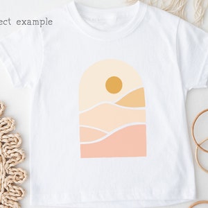 Desert Sunset Png, Mountains Png, Wilderness Png, Boho Sunset Png, Sunrise Png, Sublimation Designs, Landscape Png, Boho Mountain Scene Png