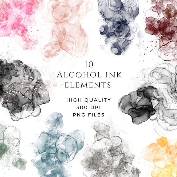 Watercolor Splash, Alcohol Ink Clipart, Alcohol Ink Png, Abstract Clipart, Watercolor Background, Logo Background Png, Watercolor Splashes