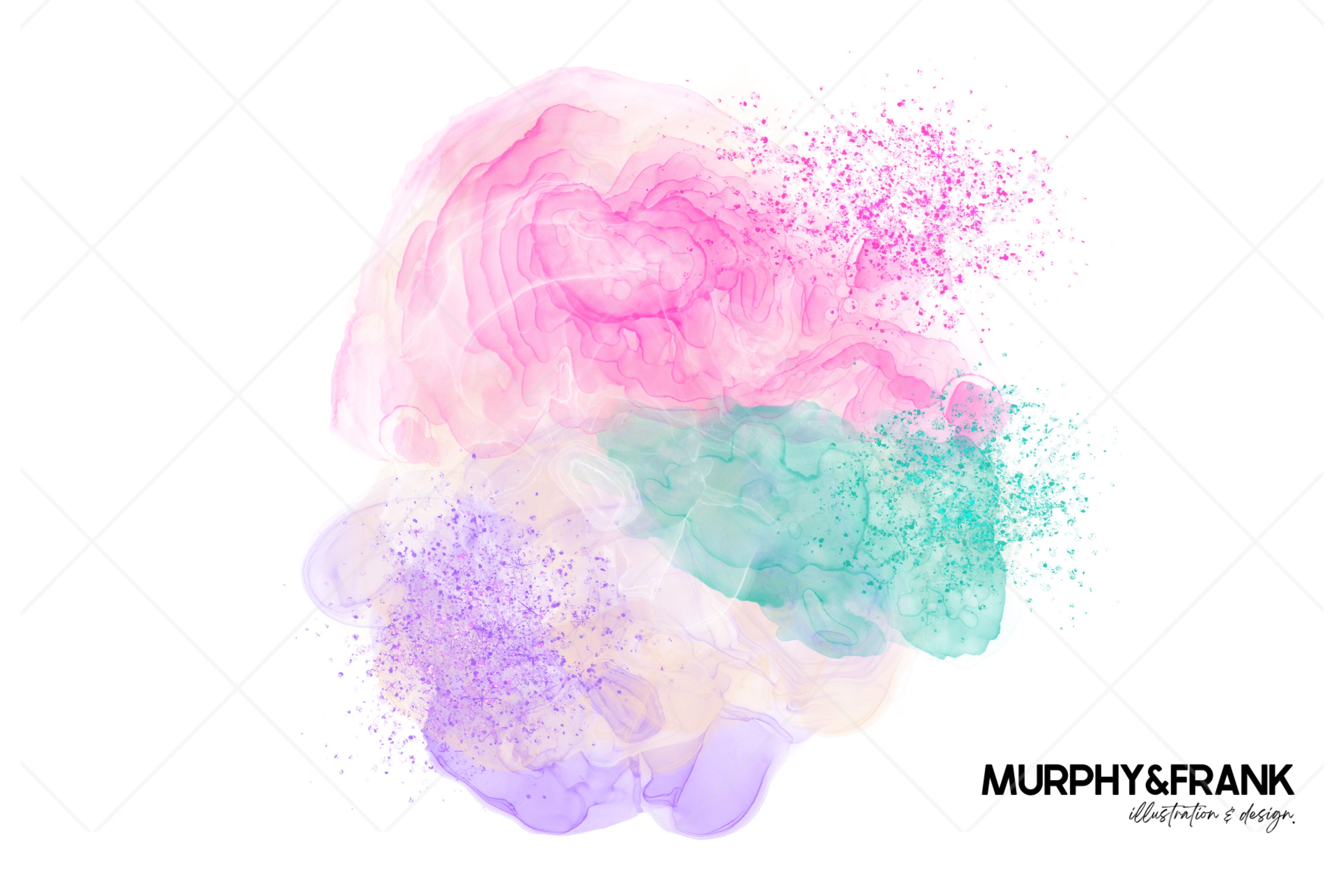 Watercolor Splash, Alcohol Ink Clipart, Alcohol Ink Png, Abstract ...