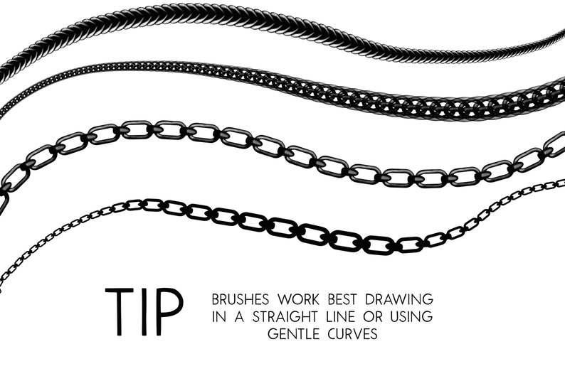 Procreate Brushes Chain Procreate Brush Procreate Chain Etsy