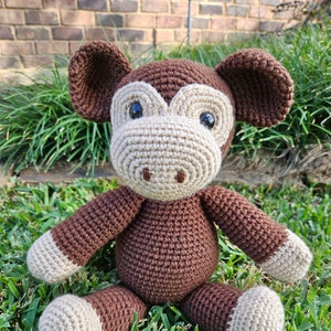 Crocheted Monkey Stuffie