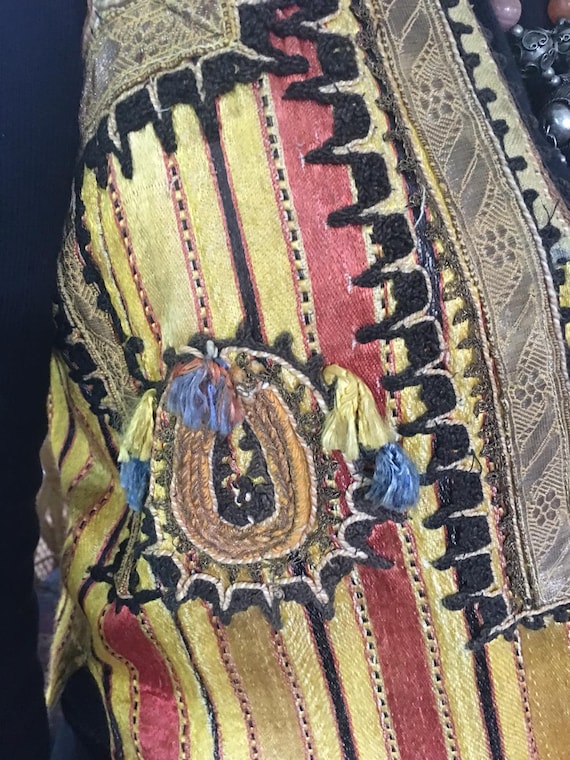 Ottoman Satin Striped Waist Vest - image 7