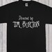 nicoleh931 reviewed Directed By Tim Burton Goth Film Halloween T-Shirt