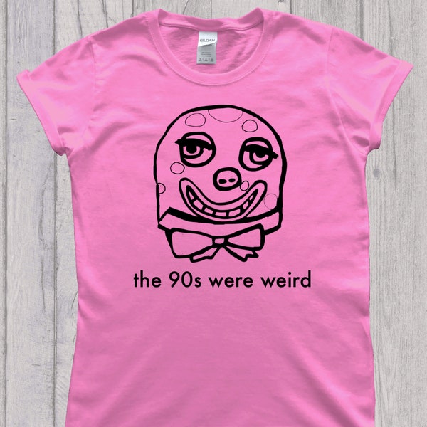 Mr Blobby 90s Weird Ladies T-Shirt