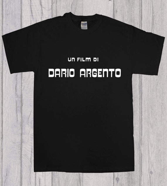 Directed by Dario Argento Italian Horror T-shirt | Etsy UK