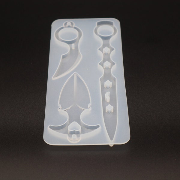 Self-Defense Silicone Mold, Silicone Mold, Resin Mold, Resin Casting Mold, Keychain Mold, Resin Supplies, UV Resin, Resin Casting Mold